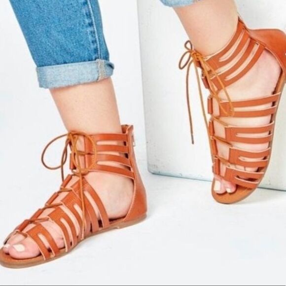 Jacquie Gladiator Sandals - Size 6.5 - Picture 3 of 9